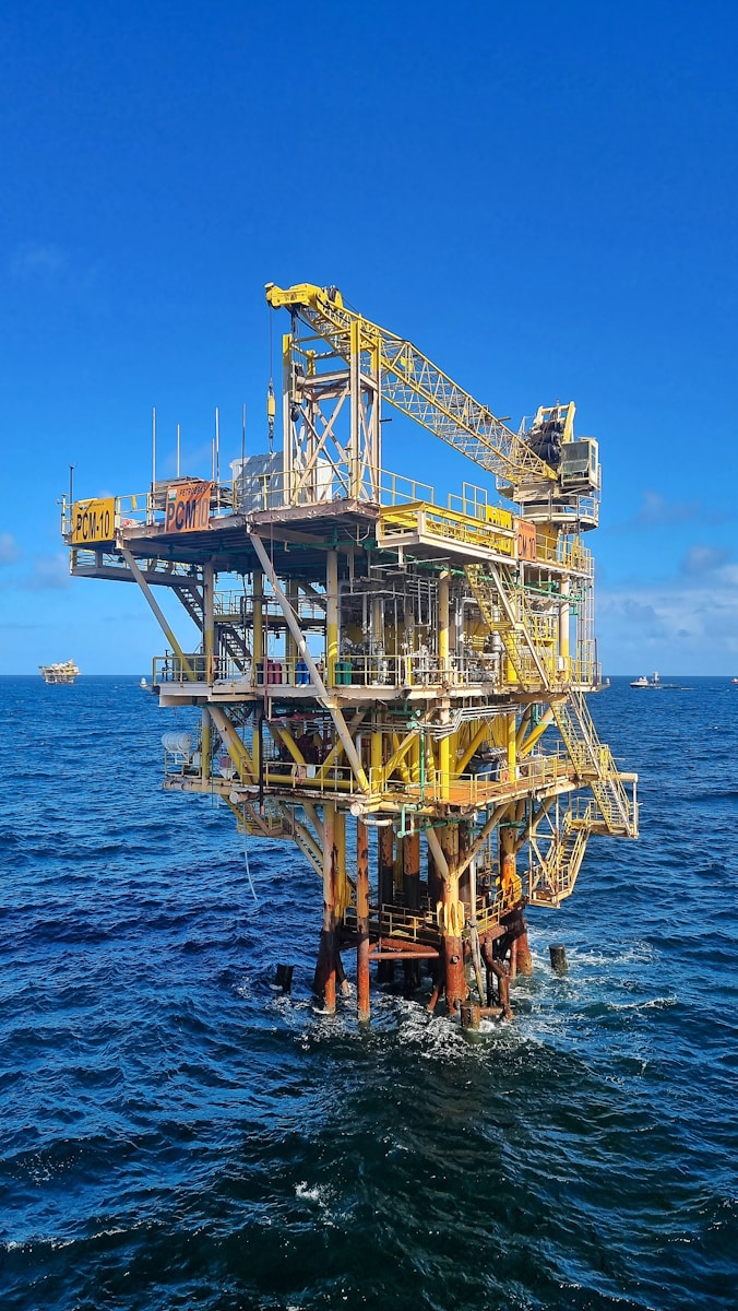 Plataforma Petrolifera Foto